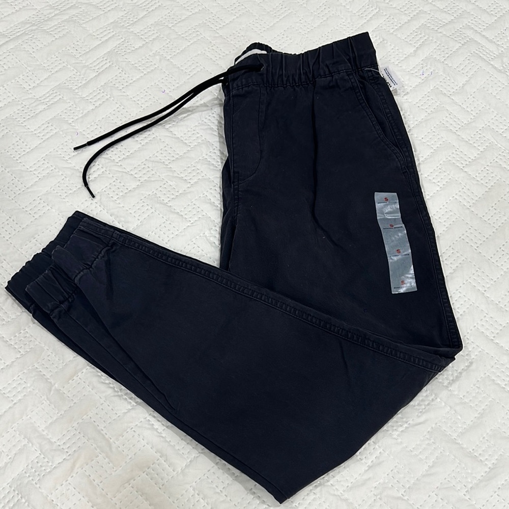 Old Navy Black Jogger pants with Tapered Cuffs